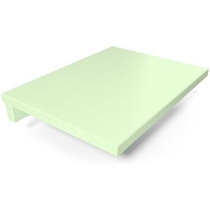 ABC MEUBLES Tablette de chevet suspendue bois - - Vert Pastel - / - Vert Pastel