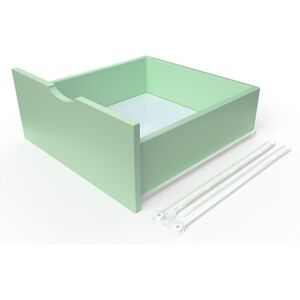 ABC MEUBLES Tiroir pour cube 50 - - Vert Pastel - / - Vert Pastel