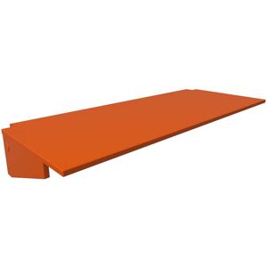 ABC MEUBLES Bureau tablette pour lit mezzanine - Largeur 90 - Orange - Largeur 90 - Orange