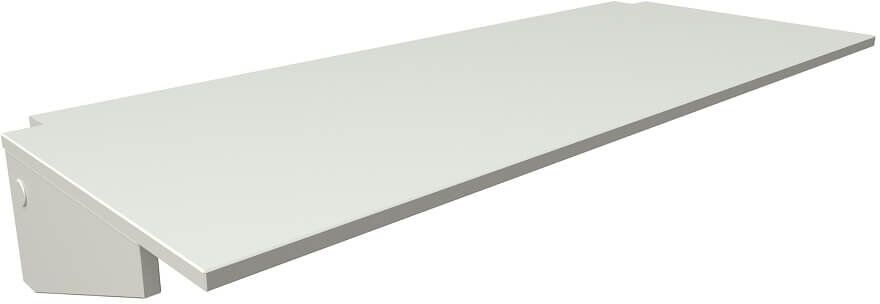 ABC MEUBLES Bureau tablette pour lit mezzanine - Largeur 160 - Blanc - Largeur 160 - Blanc