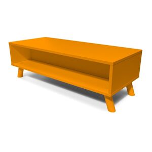 ABC MEUBLES Table basse scandinave bois rectangulaire Viking Orange Orange