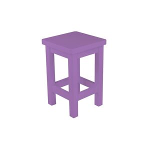 ABC MEUBLES Tabouret droit bois made in France Lilas Lilas