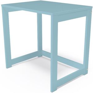 ABC MEUBLES Bureau bois Alban - - Bleu Pastel - / - Bleu Pastel