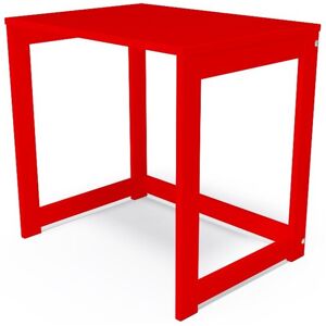 ABC MEUBLES Bureau bois Alban - - Rouge - / - Rouge