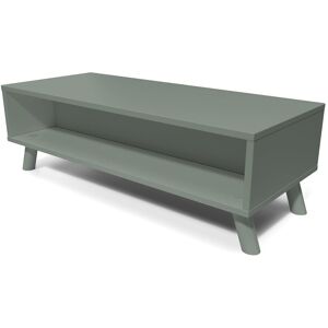 ABC MEUBLES Table basse scandinave bois rectangulaire Viking - - Gris - / - Gris