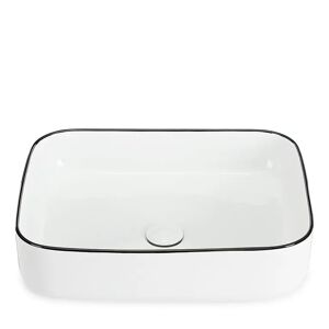 NV GALLERY Lavabo AMSTERDAM Salle de bain Vasque a poser ceramique blanche L51 Blanc