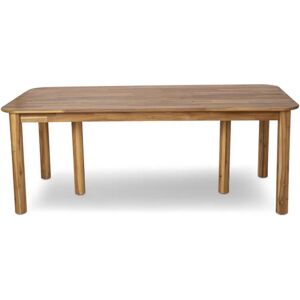 NV GALLERY Table a manger outdoor DARY - Table a manger outdoor, pour 6-8 personnes, Bois d'acacia waterproof, L200 Marron