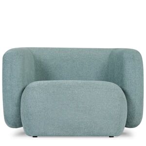 NV GALLERY Fauteuil VOLTA - Fauteuil, Bleu aqua, 100x70 Bleu