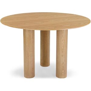 NV GALLERY Table a manger BENEDETTA - Table a manger, pour 4 personnes, Bois blond, Ø120 Bois blond