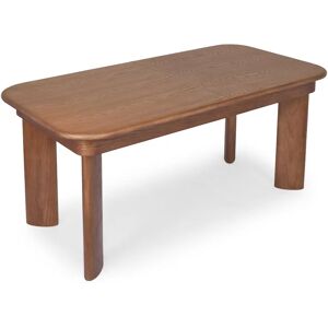 NV GALLERY Table a manger extensible OFFGRID - Table a manger extensible, pour 6-8 personnes, Bois de noyer veine, L180-240 Marron