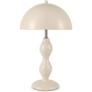 NV GALLERY Lampe de table POWERS - Lampe de table, Beige satine Beige