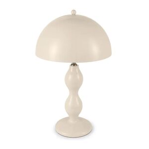 NV GALLERY Lampe de table POWERS - Lampe de table, Beige satine Beige