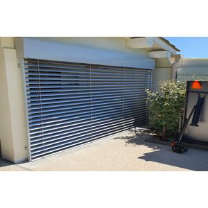 SUNNY INCH ® Brise soleil orientable autoportant lame galbee de 80 mm BSO