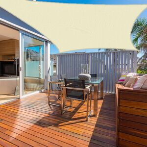 SUNNY INCH ® Voile d'ombrage carré 280g/m² - 4 x 4 m - Haute densité résistante au vent - Tissu micro-aéré - Publicité SUNNY INCH ® Voile d'ombrage carré 280g/m² - 4 x 4 m - Haute densité résistante au vent - Tissu micro-aéré - Publicité