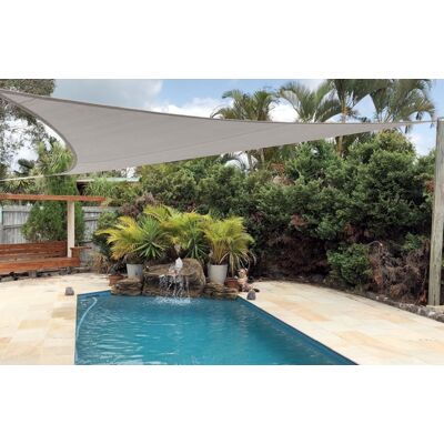 SUNNY INCH ® Voile d'ombrage imperméable 220g/m² - 4 x 4 x 4 m - Haute densité - Tissu déperlant - Publicité SUNNY INCH ® Voile d'ombrage imperméable 220g/m² - 4 x 4 x 4 m - Haute densité - Tissu déperlant - Publicité