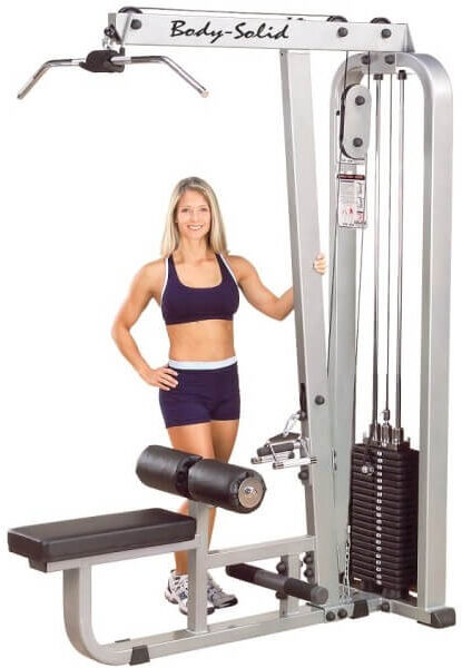 Body Solid Machine tirage dos Body Solid Pro Clubline SLM300G 95 kg