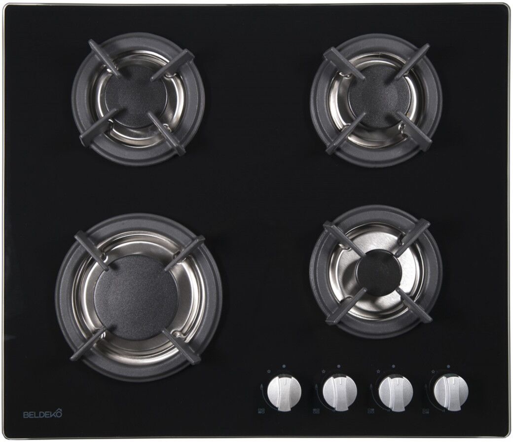 Table de cuisson gaz - BELDEKO BTG4Z-F01VNO Table de cuisson gaz - BELDEKO BTG4Z-F01VNO