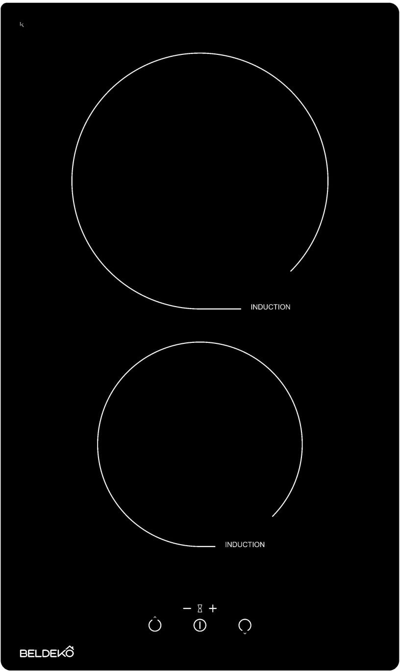 Domino Induction avec Minuterie - BELDEKO BTIM2Z-I01VNO Domino Induction avec Minuterie - BELDEKO BTIM2Z-I01VNO