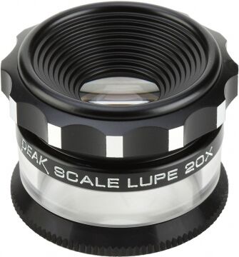 Peak Loupe de Mesure PEAK 20x + Echelle 0,1mm Peak Loupe de Mesure PEAK 20x + Echelle 0,1mm