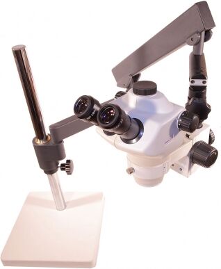 Perfex Sciences Loupe Trinoculaire PERFEX Zoom Pro 10.96 S  Bras Articulé Socle Perfex Sciences Loupe Trinoculaire PERFEX Zoom Pro 10.96 S  Bras Articulé Socle