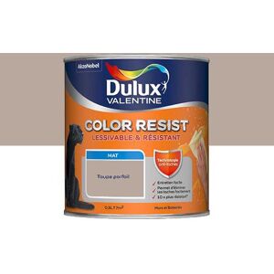 Dulux Valentine Color Resist - Murs&Boiseries; - Mat Taupe Parfait - 0,5L