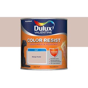 Dulux Valentine Color Resist - Murs&Boiseries; - Mat Beige Nude - 2,5L