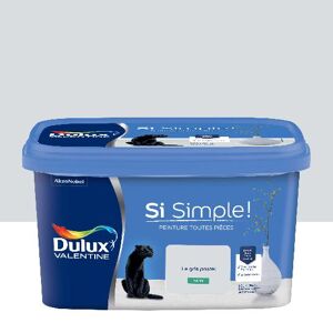 Dulux Valentine Si Simple! - Peinture toutes pièces - Satin Le Gris Pastel - 2,5L