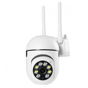 Grantek Mini Caméra de surveillance WiFi rotative 360° - Publicité