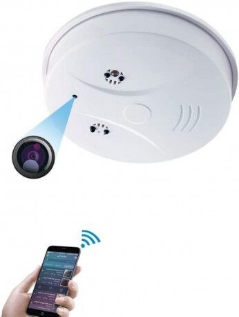Grantek Caméra Espion WiFi HD dans Faux Détecteur de Fumée Grantek Caméra Espion WiFi HD dans Faux Détecteur de Fumée