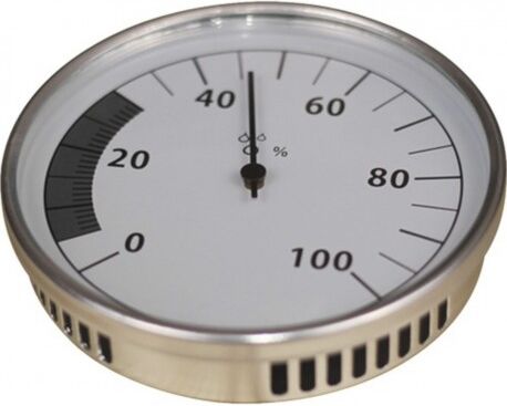 Karibu Hygromètre Classic en cadre chromé pour saunas - Karibu Karibu Hygromètre Classic en cadre chromé pour saunas - Karibu