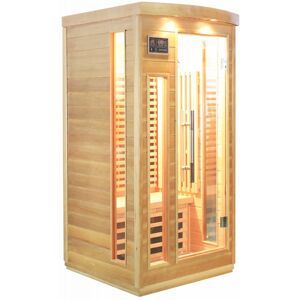 SNÖ Sauna infrarouge panneaux carbone 1500W 1 place - SNÖ