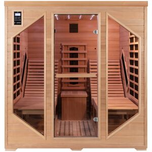 Sauna infrarouge LOUNGE 2 places panneaux carbone et ceramique 3300W - Snö