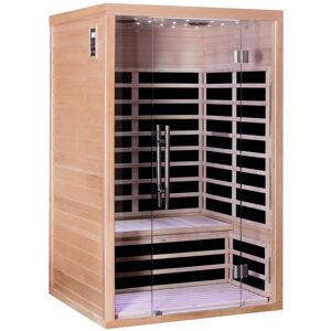 SNÖ Sauna infrarouge panneaux carbone 2160W LUXE 2 places - SNÖ