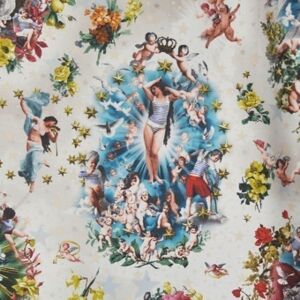 Jean Paul Gaultier Tissu Angelots