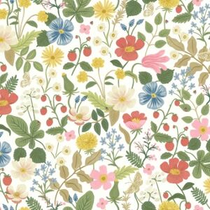 Rifle Paper Co. Papier peint Strawberry Fields