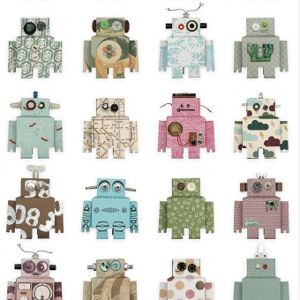 Studio Ditte Papier peint Robot