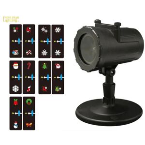 Projecteur de Noël LED sur Pied IP44 - 5 motifs - SILAMP