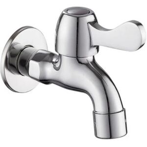 Robinet d'Arrêt Encastré Eau Froide Chrome - SILAMP