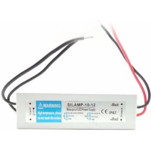 Transformateur 220V 12V IP67 10W DC 0.83A - SILAMP