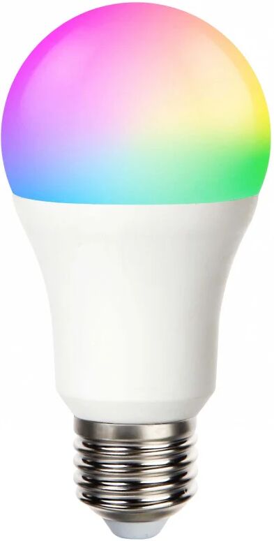 Ampoule LED Connectée WiFi E27 9W RGBW A60 - SILAMP