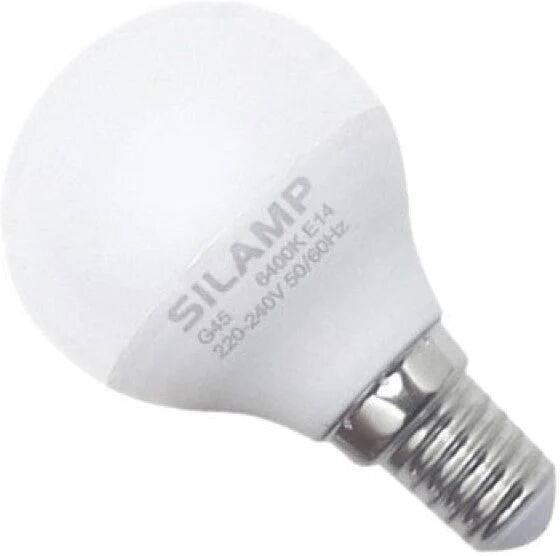 Ampoule LED E14 8W 220V G45 300° - Blanc Neutre 4000K - 5500K - SILAMP