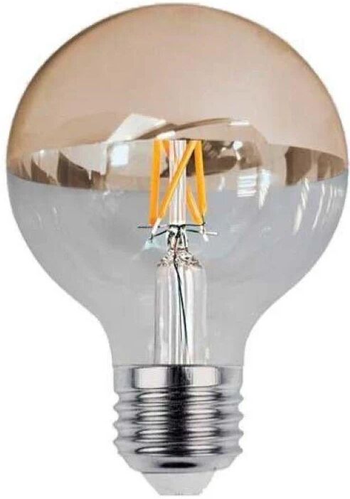 Ampoule LED E27 Filament 7W G95 Reflet Or - Blanc Chaud 2300K - 3500K - SILAMP