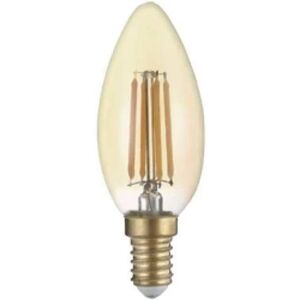 Ampoule LED E14 Filament 4W C35 Bougie - Blanc Chaud 2300K - 3500K - SILAMP