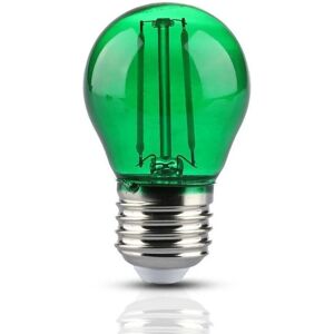 Ampoule LED E27 Filament 2W G45 Vert - SILAMP