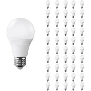 Ampoule LED E27 20W 220V A80 (Pack de 50) - Blanc Chaud 2300K - 3500K - SILAMP