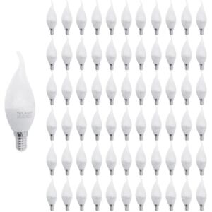 Ampoule LED E14 Flamme 8W 220V Ø38mm (Pack de 100) - Blanc Neutre 4000K - 5500K - SILAMP