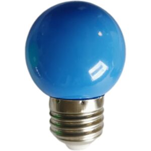 Ampoule LED E27 1W G45 BLEU - SILAMP