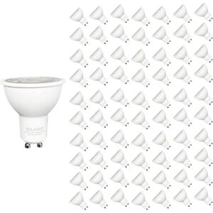 Ampoule LED GU10 8W 220V PAR16 COB (Pack de 100) - Blanc Froid 6000K - 8000K - SILAMP