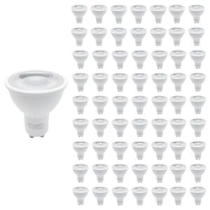 Ampoule LED GU10 Dimmable 8W 220V SMD2835 PAR16 60° (Pack de 100) - Blanc Chaud 2300K - 3500K - SILAMP