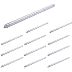 Kit de Réglette LED étanche + 1 Tube Néon LED 150cm T8 22W (Pack de 12) - Blanc Froid 6000K - 8000K - SILAMP